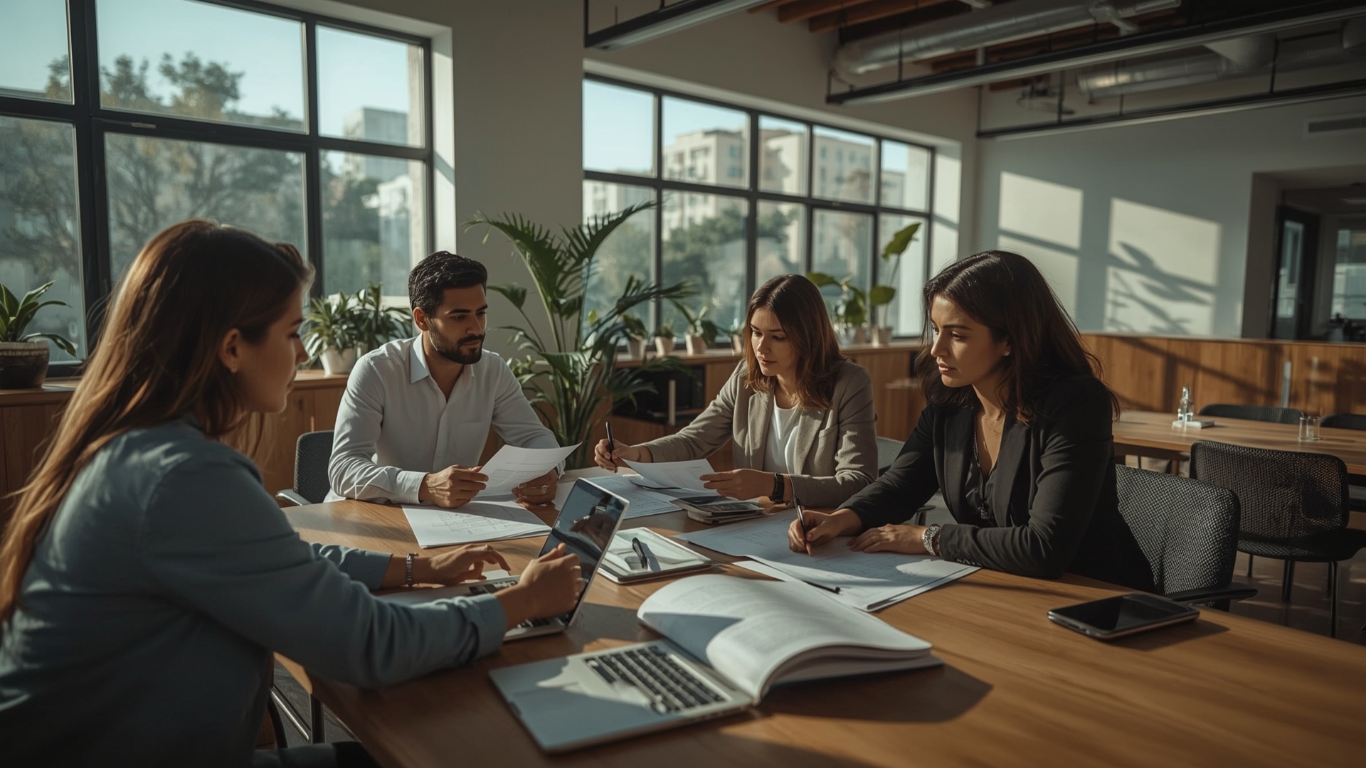 Equipo de auditores financieros